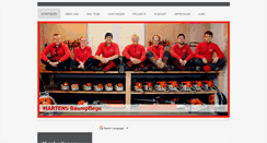 Desktop Screenshot of martens-baumpflege.net